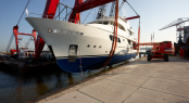 Sofia Yacht launched at the Moonen Shipyards Sofia Yacht launched at the Moonen Shipyards