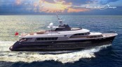 Superyacht Streamliner concept designed by Guido de Groot