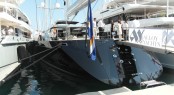 The spectacular Vertigo superyacht at the 2012 MYS