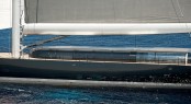 Vitters sailing yacht Aglaia with curved glass in the deckhouse Vitters sailing yacht Aglaia with curved glass in the deckhouse