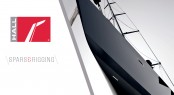 Wally 50m sailing yacht BETTER PLACE with mast by Hall Spars