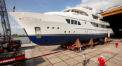 YN194 superyacht SOFIA launched by Moonen