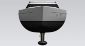 44m superyacht Encore (AY45) - front view
