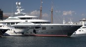 68m Lurssen megayacht KISMET - Image by YachtMati
