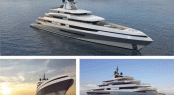 88m megayacht Helios concept designed by Horacio Bozzo from Axis Group