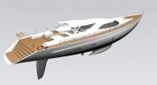 Encore superyacht - rear view