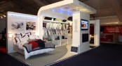 Heirlooms' new stand at the 2012 Monaco Yacht Show - Photo by Oxygen Exhibitions