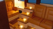 Interior at night - Hodgdon Hull 413 Yacht Tender Interior at night - Hodgdon Hull 413 Yacht Tender