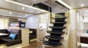 Luxurious interior aboard superyacht Hamilton Luxurious interior aboard superyacht Hamilton