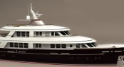 Luxury superyacht RossoMare 115 designed by Vripack