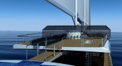 Luxury yacht 'Sail Cruise Vessel' concept - Bridge