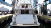 Luxury yacht Serenity by Benetti - rear view Luxury yacht Serenity by Benetti - rear view