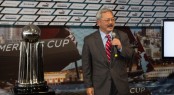Mayor Lee thanks America's Cup for showcasing San Francisco in an international setting &Acirc;&copy; ACEA/Gilles Martin-Raget