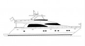 New Horizon E73 Yacht by Horizon Yachts