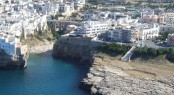 The cliff-top city of Polignano a Mare