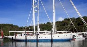 The newly refitted 38-metre Jongert sailing yacht Gloria