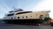 Tradition 105' superyacht Serenity by Benetti at launch
