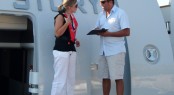 Yachting Pages talking to the crew on Deep Story superyacht