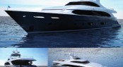 140ft Erdevicki superyacht design promoted by Burger Boats at the 2012 FLIBS