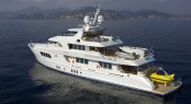 42m Moonen superyacht Sofia featuring a three-man submarine