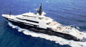 82m Oceanco luxury charter yacht ALFA NERO awarded ISS award in 2010