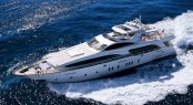 Luxury charter yacht GIAOLA LU built by Azimut