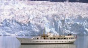 Ports of CauseTM Flagship Vessel - superyacht THE HIGHLANDER in Glacial Waters