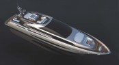 Riva 122' superyacht Mythos - view from above