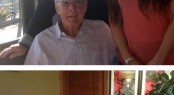 Ron Holland meets with Jim Kilroy and Nikki Holland at Marina Del Rey in Los Angeles