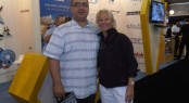 Sam Sorgiovanni and AIMEX CEO MaryAnne Edwards