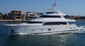 The Horizon P110 Tri-Deck superyacht will make her Queensland debut at the Expo