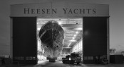 50m superyacht Project Azuro at the Heesen's facility in Oss, The Netherlands