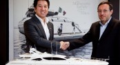 A working agreement between Overmarine Group and Martello Yachting