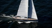 SW 94 superyacht Windfall by Southern Wind during her sea trials in Cape Town