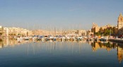 Yachts at Grand Harbour Marina situated in a beautiful Mediterranean yacht charter destination - Malta