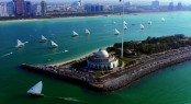 Yas Marina situated in a fabulous yacht charter destination - Abu Dhabi