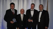 far left Onur Ugan marina manager Gocek third from left Matthew Bate CEO D-Marin marinas