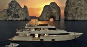 33m Ferretti Custom Line luxury yacht Navetta 33 Crescendo