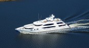 50m Trinity superyacht Lady Sura (T059) - Sea Trial December 2012
