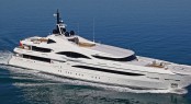72 m Proteksan Turquoise mega yacht Vicky designed by H2 Yacht Design