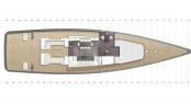 CNB superyacht Evoe 100 concept with interior design by Rhoades Young