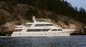 Crescent 120' motor yacht Encore refitted by Platinum Marine