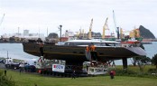 Dubois designed 50 m Fitzroy Yacht Ohana (G50) at launch