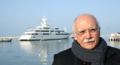 Gianni Zuccon at launch of the CRN 129 superyacht CHOPI CHOPI