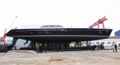 Launch of the 40m Perini Navi superyacht State of Grace (hull C.2180)