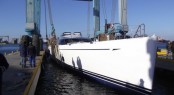 Launch of the first Oyster 125 sailing yacht Twilight