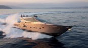 Luxury motor yacht Cerri 102 FlyingSport Hull 2 at full speed