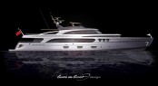 New Intec Marine 140 Hybrid Yacht by Guido de Groot and Doug Sharp