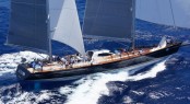 Peter Harrisons magnificent 115-foot charter yacht SOJANA - Photo by Kevin Johnson