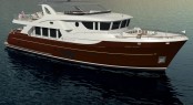 Rendering of Ocean Explorer series yacht Selene 92 by Selene Yachts